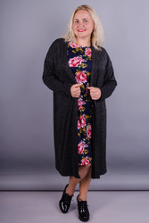 Кардиган серый новый 64р