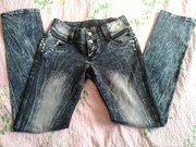 Джинсы, одеты пару раз