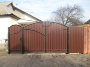 Калитки с профнастила, металические.
